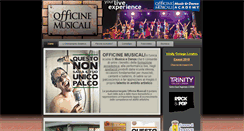 Desktop Screenshot of officinemusicali.net